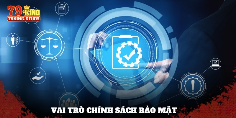 Chính Sách Bảo Mật - Quy Định An Toàn Của Nhà Cái 79KING 1 Vai trò chính sách bảo mật